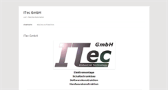Desktop Screenshot of itec-gmbh.info
