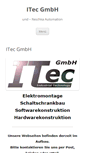 Mobile Screenshot of itec-gmbh.info